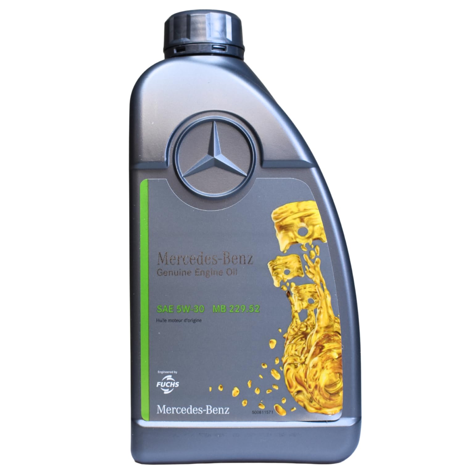 Amazon.com: Mercedes Benz 5W30 Synthetic Oil 229.52-1 case of 6